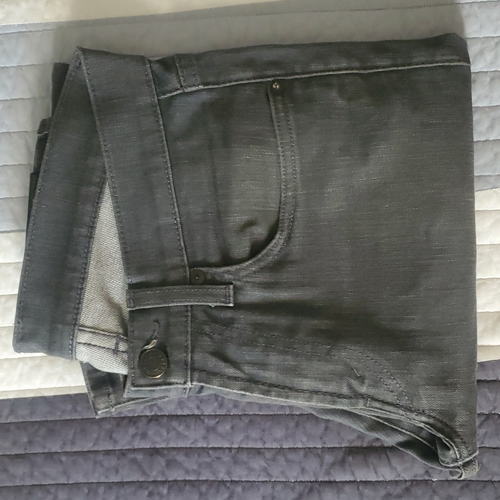 J BRAND SLIM JEANS SZ 28X32 DK GREY